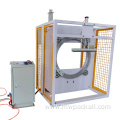 Horizontal steel pipes stretch film wrapping machine packing